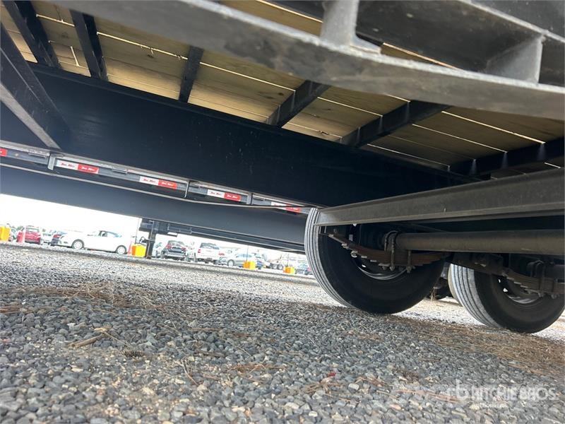 5 Star 40 ft T/A Gooseneck Equipment Trailer 차량 운반용 트레일러