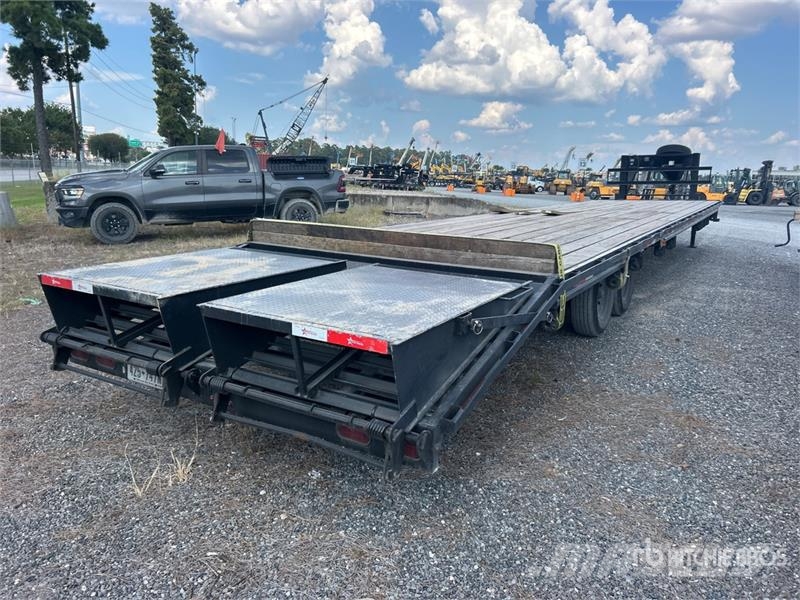5 Star 40 ft T/A Gooseneck Equipment Trailer 차량 운반용 트레일러