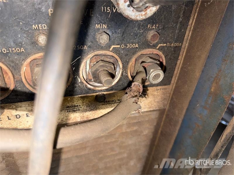600 A Mobile Multi-Process Electric Welder Svejsemaskiner