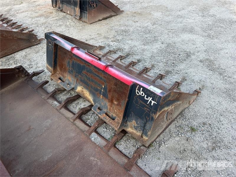 66 in General Purpose Skid Steer Bucket Baldes