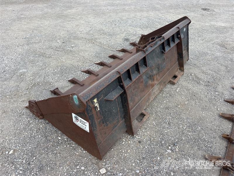 76 in General Purpose Skid Steer Bucket Baldes