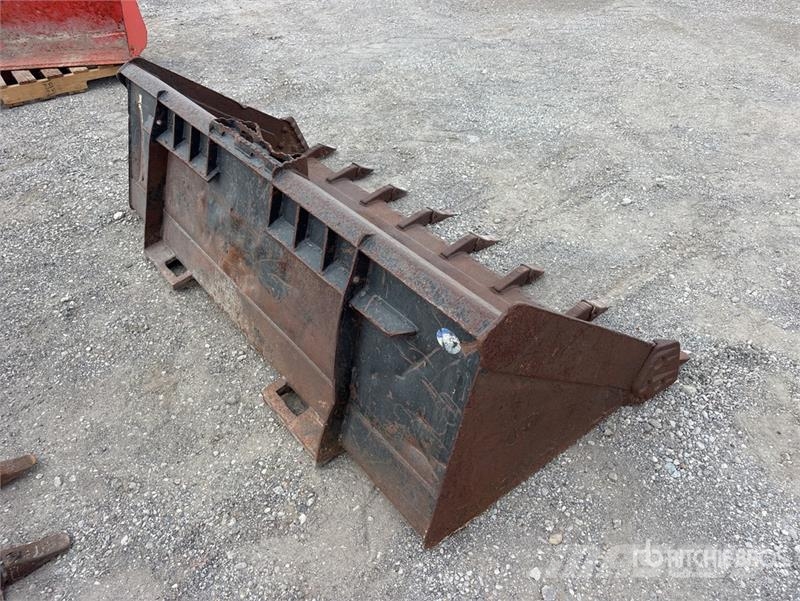 76 in General Purpose Skid Steer Bucket Baldes