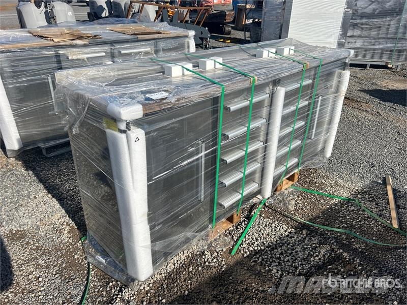  7FT-10D 7 ft 10-Drawer Stainless Steel Workbench ( Otros componentes