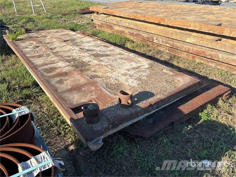 8 ft x 20 ft (6 in Wall) Trench Shield ملحقات وقطع غيار معدات الحفر