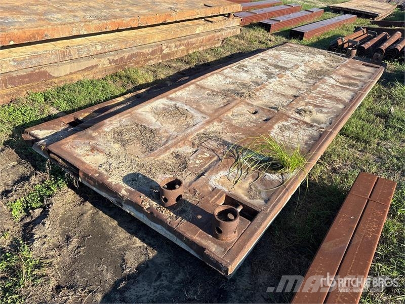 8 ft x 20 ft (6 in Wall) Trench Shield ملحقات وقطع غيار معدات الحفر