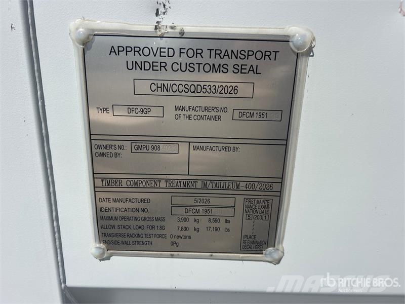 9 ft Storage Container Soojakud