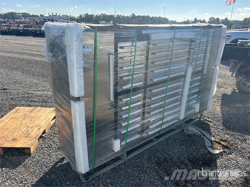  9FT-34D 9 ft 34-Drawer Stainless Steel Workbench ( Otros componentes