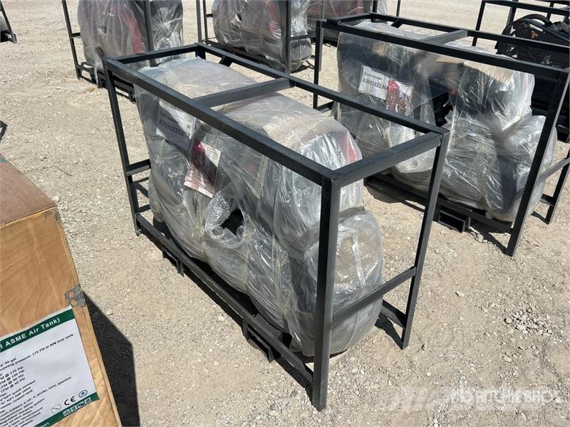 AC60GAL Skid-Mounted 60 gal Air Compressor (Unused Compressors