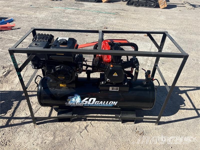 AC60GAL Skid-Mounted 60 gal Air Compressor (Unused Воздушные компрессоры