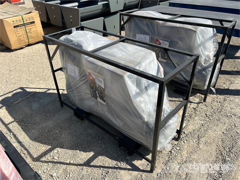 AC60GAL Skid-Mounted 60 gal Air Compressor (Unused Компресори