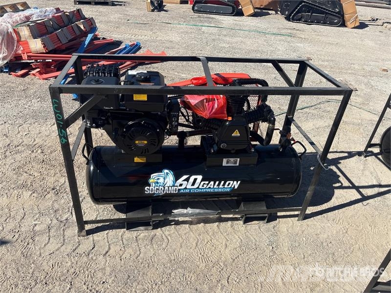  AC60GAL Skid-Mounted 60 gal Air Compressor (Unused Воздушные компрессоры