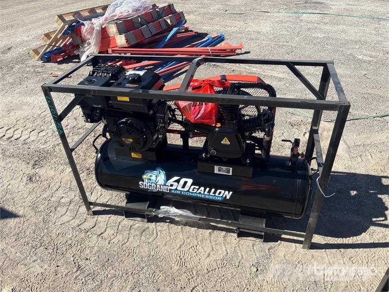 AC60GAL Skid-Mounted 60 gal Air Compressor (Unused Воздушные компрессоры