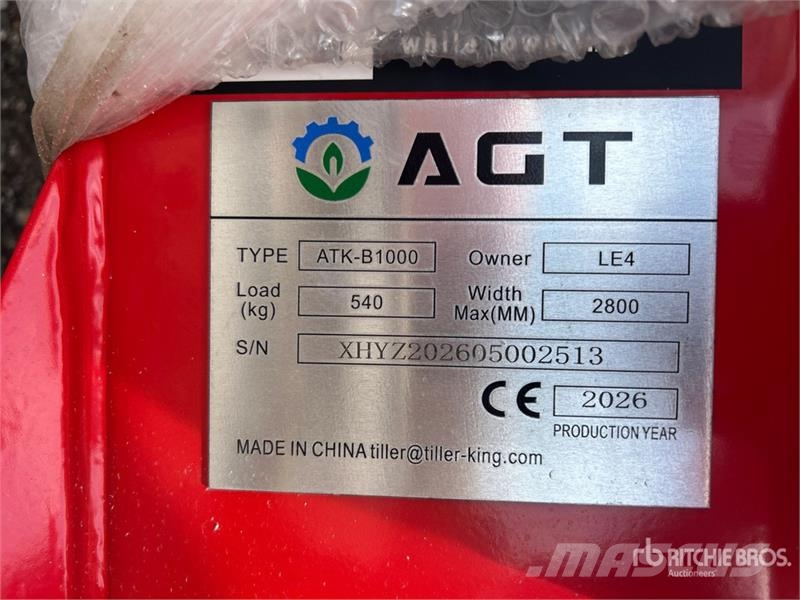 AGT ATK-B1000 2 Post 10000 lb Vehicle Lift (Unused) 건설 장비 - 기타