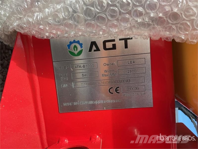 AGT ATK-B1000 2 Post 10000 lb Vehicle Lift (Unused) Entreprenad - Övrigt