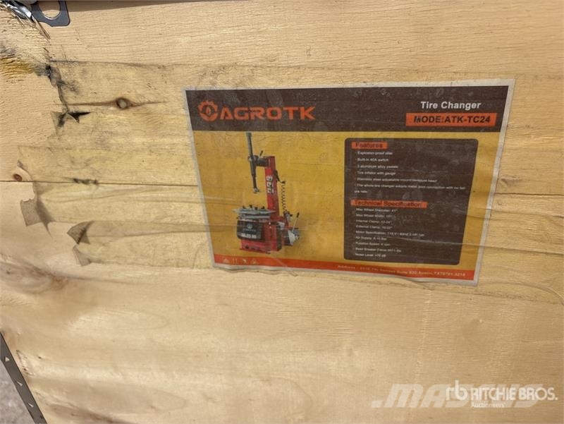 AGT ATK-TC24 Automatic Tire Changer (Unused) 建筑机械-其他