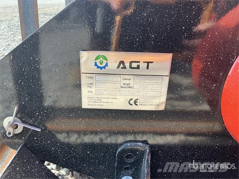 AGT EXFLM115 45 in Excavator Flail Mower (Unused) Græsslåmaskiner