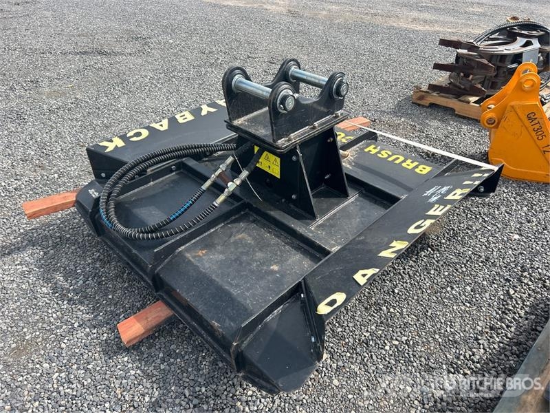AGT EXRC54 54 in Excavator Brush Cutter (Unused) Outros componentes