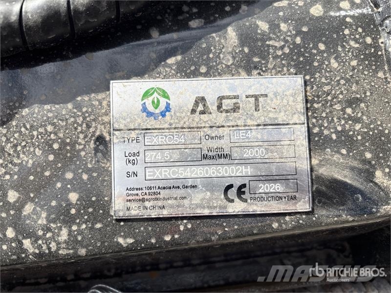 AGT EXRC54 Excavator Brush Cutter - Fits Cat 308 / 3 - Egyéb alkatrészek