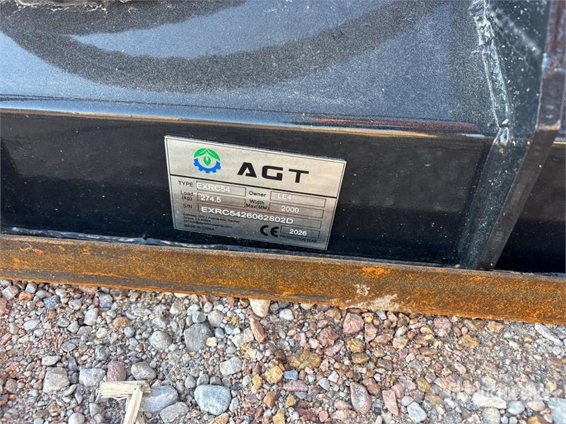AGT EXRC54 Excavator Brush Cutter - Fits Cat 308 / 3 - Andre komponenter