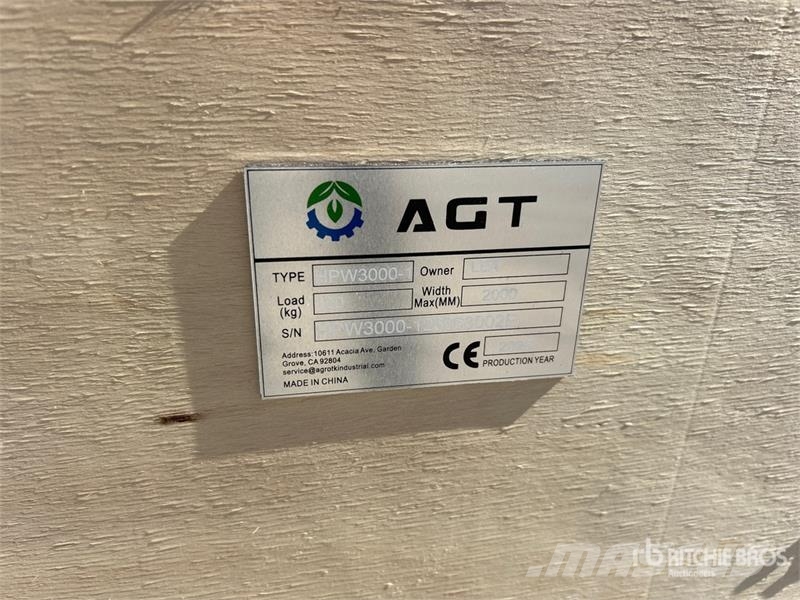 AGT HPW3000-1 Pressure Washer (Unused) معدات الغسل بالضغط الخفيف