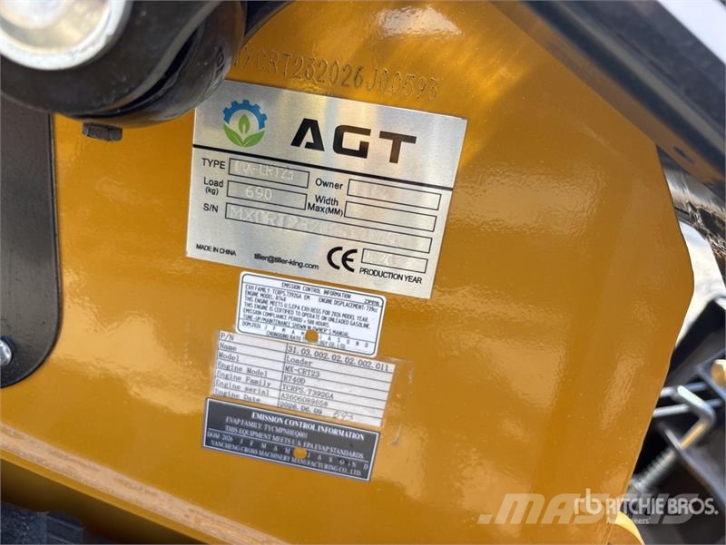 AGT MX-CRT23 Mini Compact Track Loader (Unused) Skid steer loaders