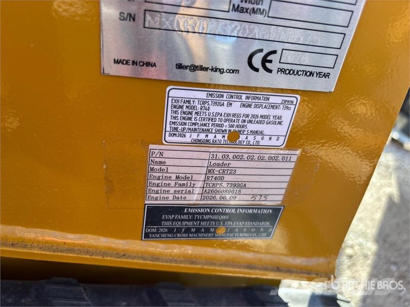 AGT MX-CRT23 Mini Compact Track Loader (Unused) Ładowarki burtowe