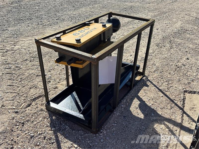 AGT PD680-PZ Skid Steer Post Driver (Unused) Fencing equipment
