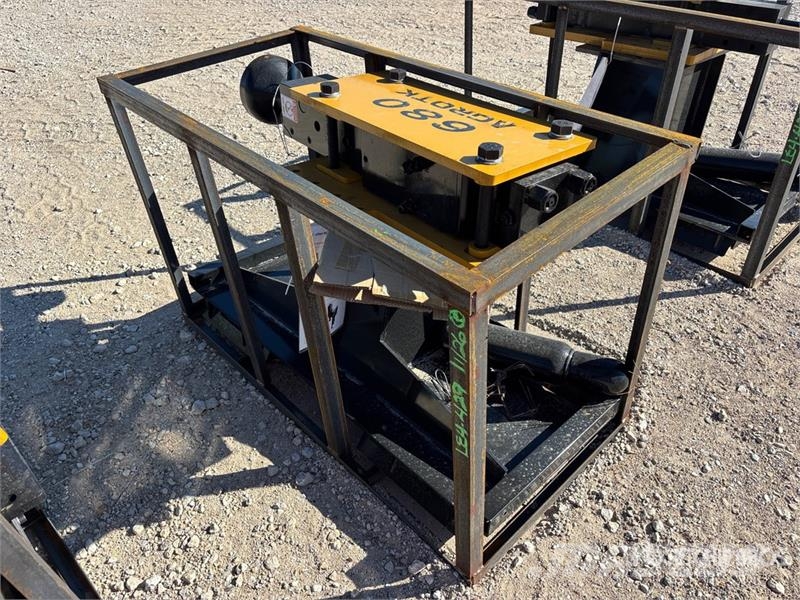 AGT PD680-PZ Skid Steer Post Driver (Unused) Fencing equipment
