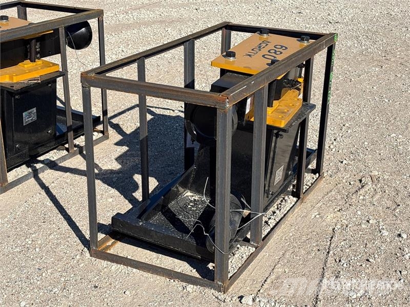 AGT PD680-PZ Skid Steer Post Driver (Unused) Fencing equipment