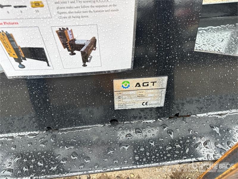 AGT PD680-PZ Skid Steer Post Driver (Unused) Fencing equipment
