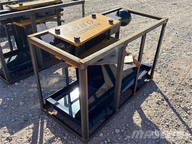 AGT PD680-PZ Skid Steer Post Driver (Unused) Fencing equipment