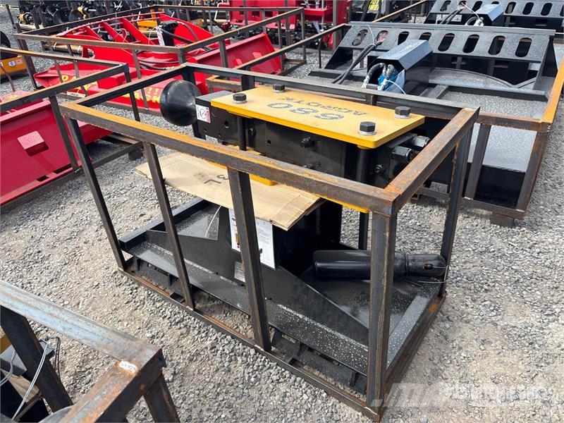 AGT PD680-PZ Skid Steer Post Driver (Unused) Fencing equipment