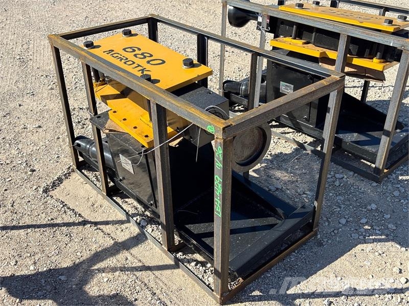 AGT PD680-PZ Skid Steer Post Driver (Unused) Fencing equipment