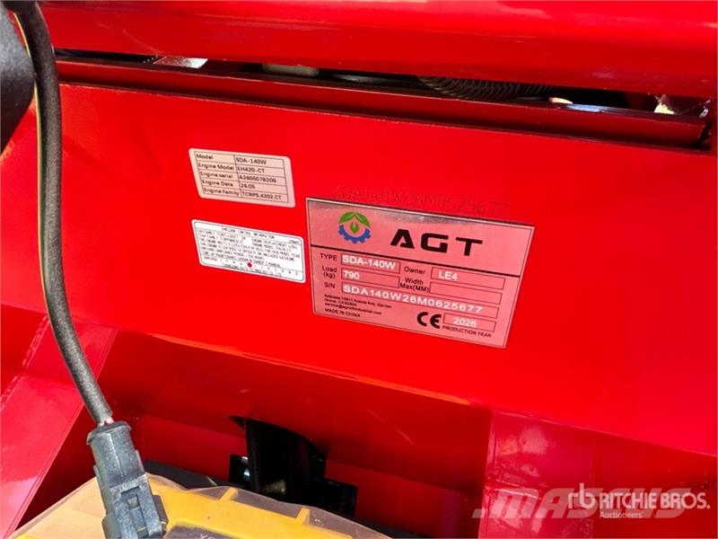 AGT SDA-140W Mini Skid Steer Loader (Unused) Kompaktlastere