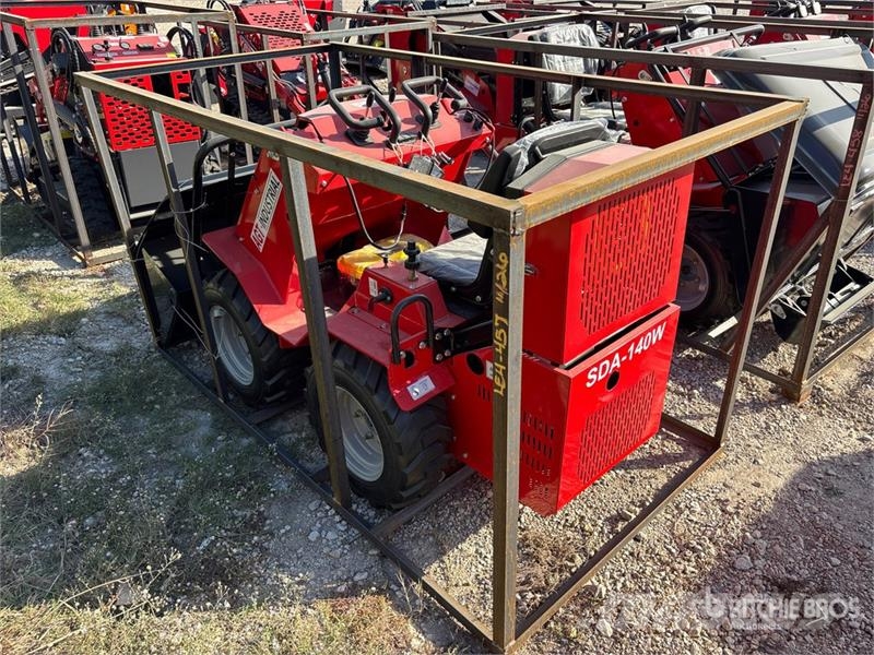 AGT SDA-140W Mini Skid Steer Loader (Unused) Kompaktlastere