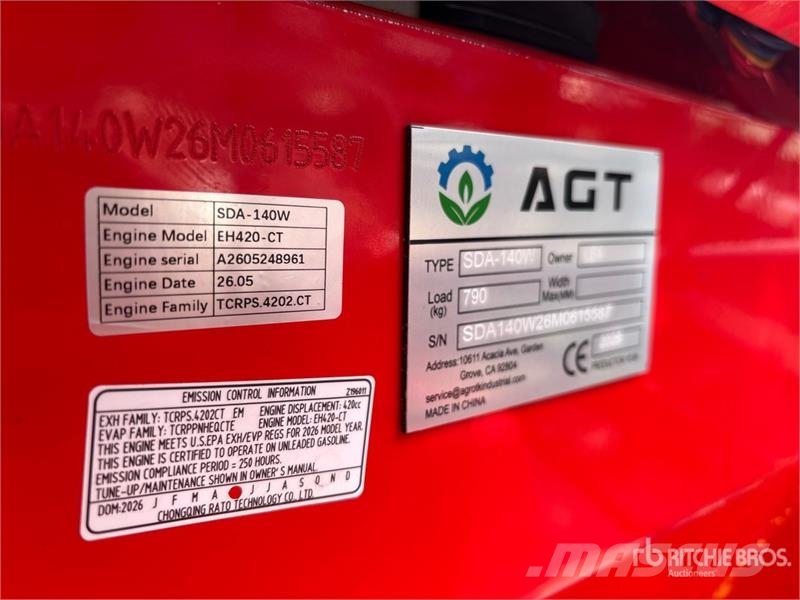 AGT SDA-140W Mini Wheel Loader (Unused) Фронтальные погрузчики
