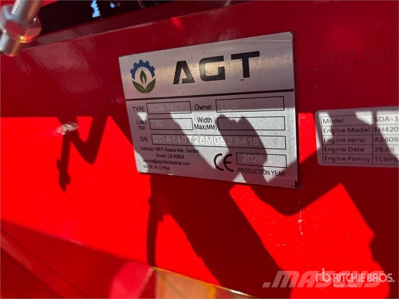 AGT SDA140T Mini Compact Track Loader (Unused) Carregadoras de direcção deslizante