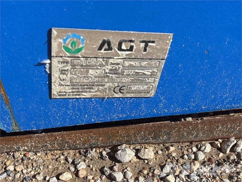 AGT SSECAG-Y Skid Steer Auger (Unused) Borrar