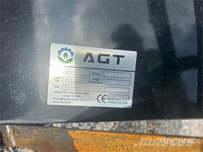 AGT SSHH680 Skid Steer Breaker (Unused) Гидромолоты