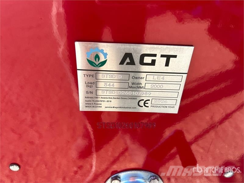 AGT STSD10 3-Point & Skid Steer Seeder (Unused) Drillmaschinen