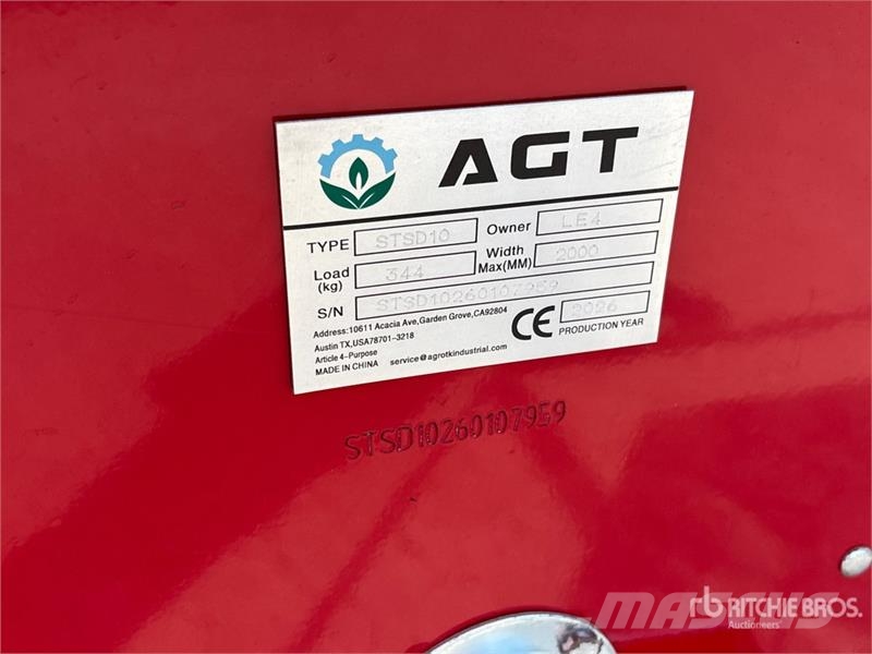 AGT STSD10 3-Point & Skid Steer Seeder (Unused) Kylvökoneet