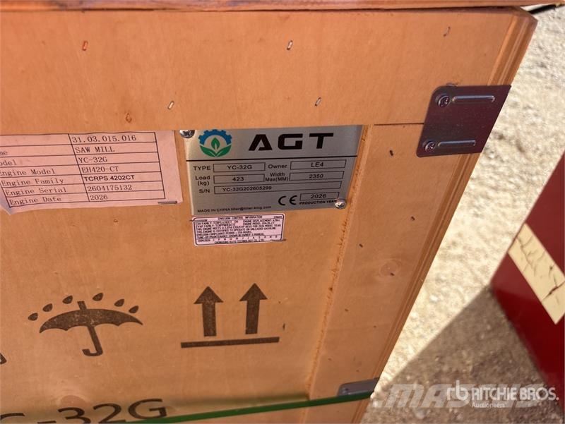 AGT YC32-G Band Saw Portable Sawmill (Unused) Scierie mobile