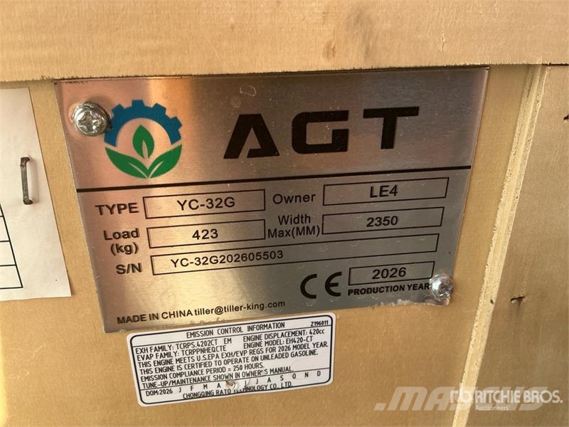 AGT YC32-G Portable Sawmill (Unused) Zaagmachines
