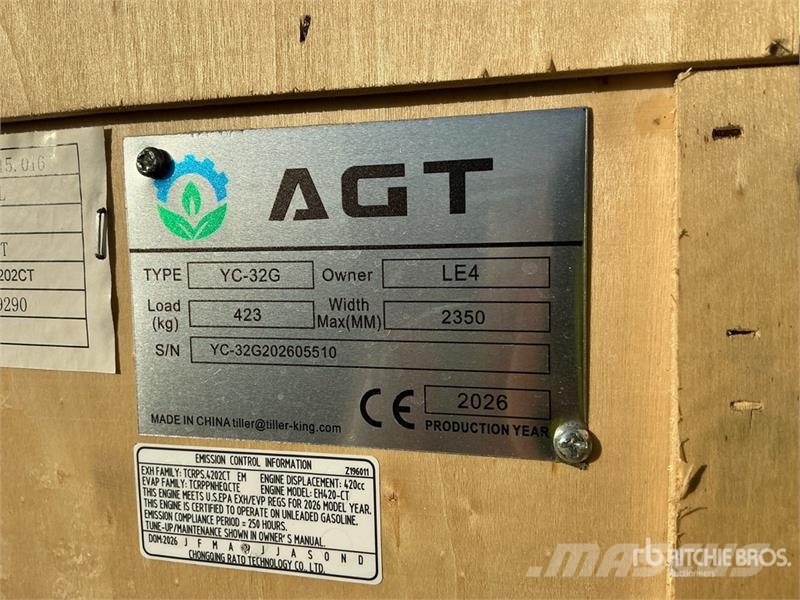 AGT YC32-G Portable Sawmill (Unused) Sawmills