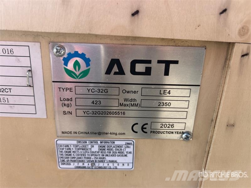 AGT YC32-G Portable Sawmill (Unused) Sawmills