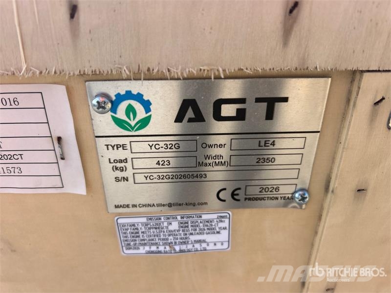 AGT YC32-G Portable Sawmill (Unused) Sahat