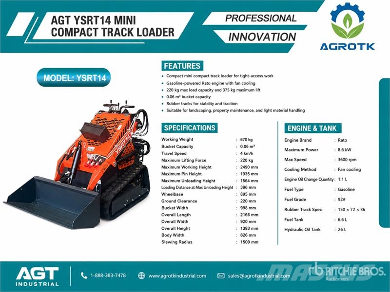 AGT YSRT14 Schrankladers