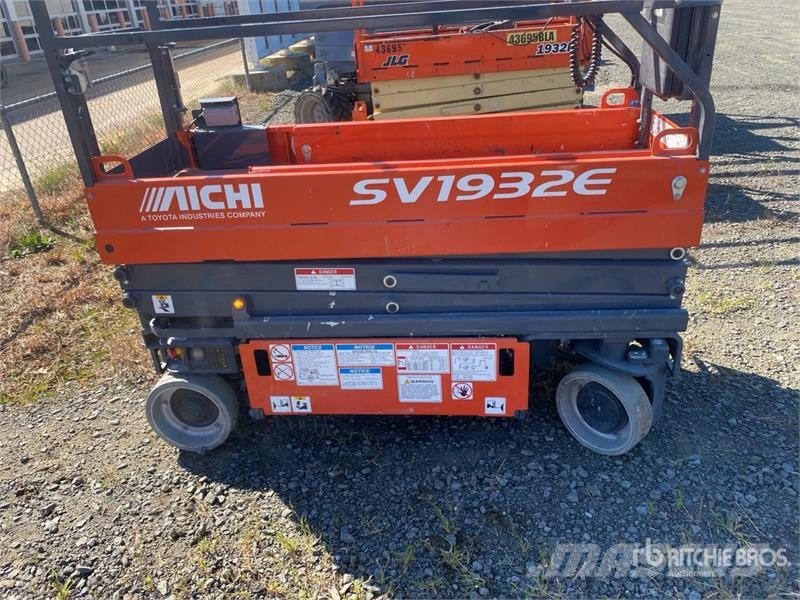 Aichi SV1932E Electric Scissor Lift Saxlifte