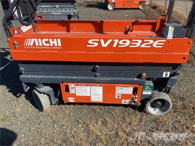 Aichi SV1932E Electric Scissor Lift Saxlifte