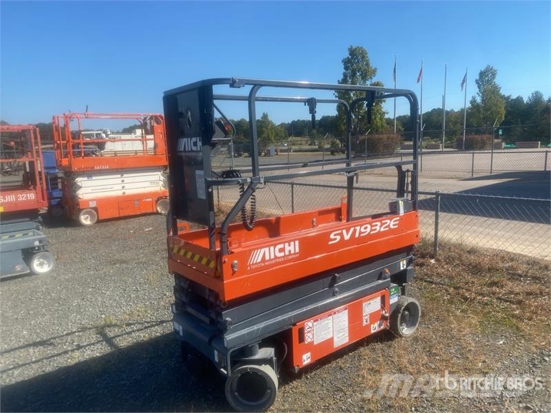 Aichi SV1932E Electric Scissor Lift Saxlifte